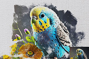 Real Oil Paint Canvas FX Photoshop, an Action Add-On by Studio Retouch (Thumbnail 8 of 17)