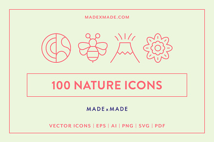 50 Nature, Icons, Objects ft. nature & plant - Envato Elements