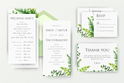 Wedding suite - Forest freshness, an Invitation Template by Alewiena (Thumbnail 8 of 8)