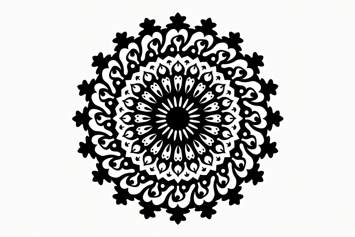 Elegant Mandala Design Bundle, an Illustration by Creativeshirt (Photo 9 of 9)