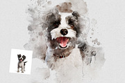 Watercolor sketch photoshop effect, an Action Add-On by Shovajit (Thumbnail 3 of 6)