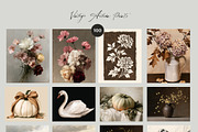 Vintage Autumn Wall Art Prints, a Background Graphic by Lana Elanor (Thumbnail 11 of 12)