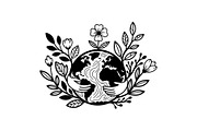 Eco Earth Care Vector Icon Bundle, an Illustration by Designs_River (Thumbnail 16 of 51)