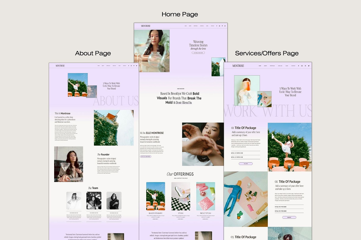 Montrose | Agency Showit Template, a Websites & App Template by Apt Thirty Seven (Photo 2 of 7)