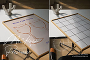 30 Nautral Light Mockup with plants, a Product Mockup by ArtwithFrame (Thumbnail 3 of 6)