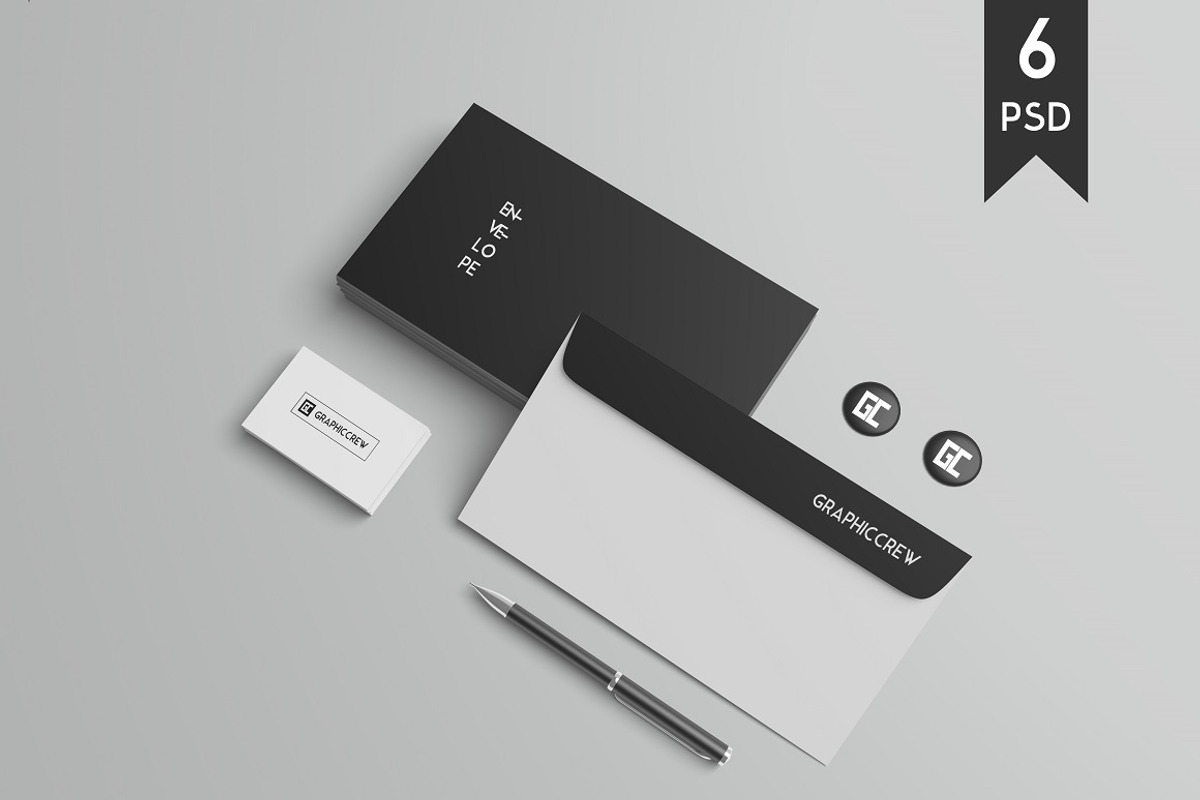 Stationery / Branding Mockups Vol. 2, a Pens & Pencil Mockup by graphiccrew (Photo 1 of 9)