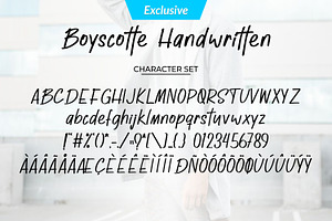 Boyscotte Mature Handwritten Font