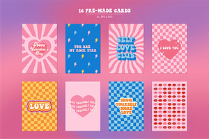 Retro Love: Valentine's Day Set