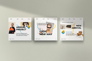 LUDIC - Minimalism Instagram Pack