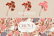 Floral Procreate Brush & Pattern Set, a Brush Add-On by Eclectic Anthology (Thumbnail 8 of 9)