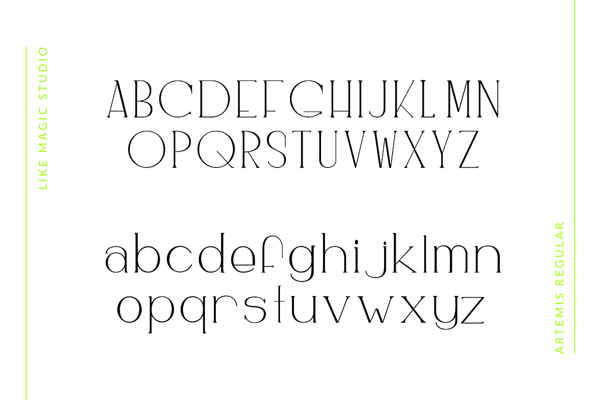 Artemis - An Elegant Serif, a Serif Font by Like Magic Studio (Photo 10 of 11)