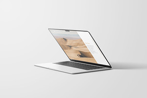 Macbook Pro & Clay Mockup