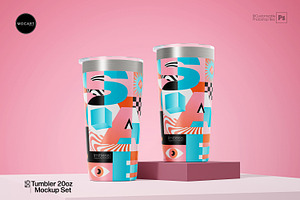 Tumbler Mockup Set V3