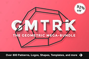 Geometric Mega Bundle // GMTRK, an Object Graphic by Pixel Supplies (Thumbnail 1 of 30)