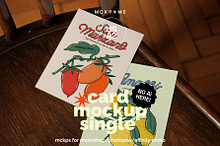 US A2 postcard lifestyle mockup by  in Products