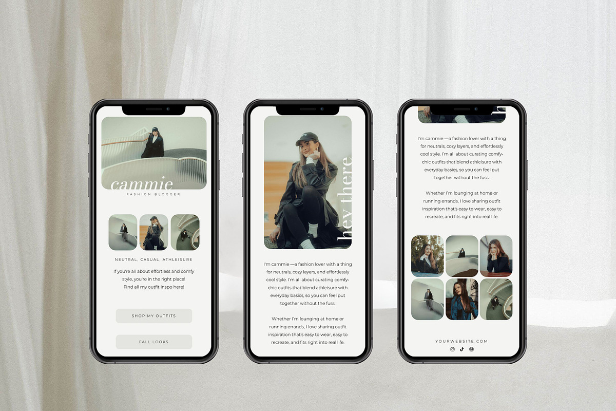 Showit Instagram Links Page Template, a Landing Page Template by Blush Created (Photo 12 of 15)