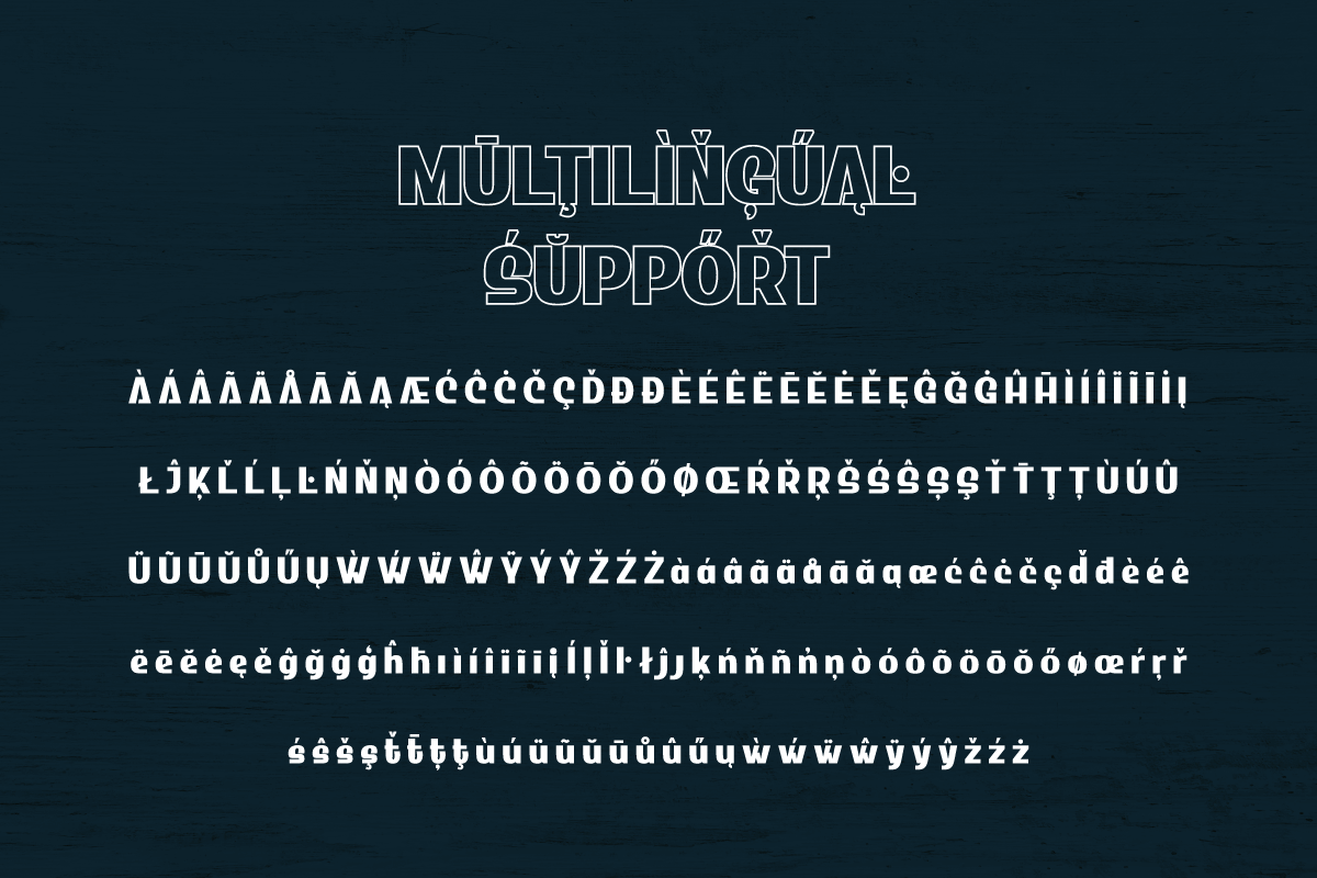 Bladus | Display Hero Font, a Sans Serif Font by twinstd (Photo 11 of 13)