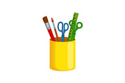 Calculator & Books Clipart Set, an Object Graphic by yasushie (Thumbnail 6 of 13)