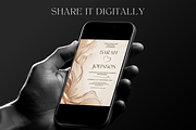 Elegant Wedding Invitation Template, an Invitation Template by InvitingStorys (Thumbnail 5 of 11)