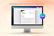 Letterhead, a Stationery Template by DesignDevisers (Thumbnail 8 of 10)