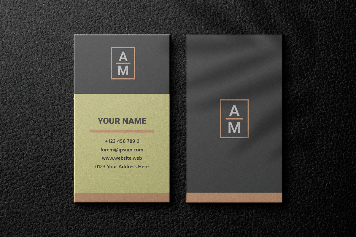 Business Card AM Corporation, a Business Card Template by Smashing_Studio (Photo 1 of 2)
