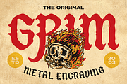 Reblade, a Blackletter Font by Artisan Themes (Thumbnail 3 of 10)