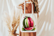 Whimsical summer watermelon clipart, an Illustration by Designworld (Thumbnail 8 of 8)
