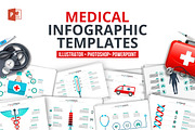 Medical infographics, a Presentation Template by Abert (Thumbnail 1 of 4)
