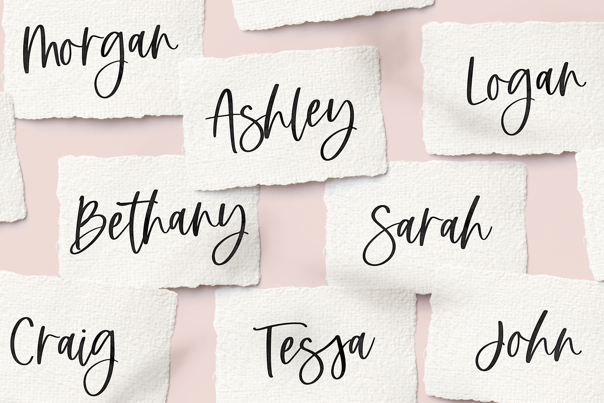 Handwritten Font BUNDLE, a Script Font by KA Designs (Photo 12 of 30)