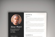 Wild West CV Template, a Resume Template by Valeur Design (Thumbnail 1 of 4)