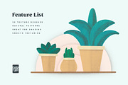 Natural Texture Procreate Brushes, a Brush Add-On by Creative Veila (Thumbnail 2 of 10)