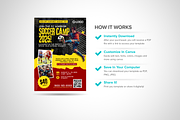 Canva Soccer Camp Flyer, a Flyer Template by antyalias store (Thumbnail 2 of 5)