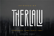 Therlalu - Condensed Sans Serif Font, a Sans Serif Font by PutraCetol Studio (Thumbnail 1 of 7)