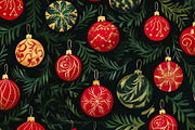 Christmas Papers Pattern Ornament, a Pattern Graphic by VetalStock (Thumbnail 6 of 6)