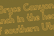 RANCHER by Abby Leighton, a Font by Abby Leighton Studio (Thumbnail 5 of 5)