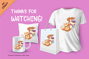 Playing Cartoon Dog. Clipart., an Animal Illustration by KENO Mascots (Thumbnail 3 of 3)
