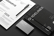 Modern Stationery Branding Mockup, an Advertising Mockup by East Gallery (Thumbnail 3 of 15)