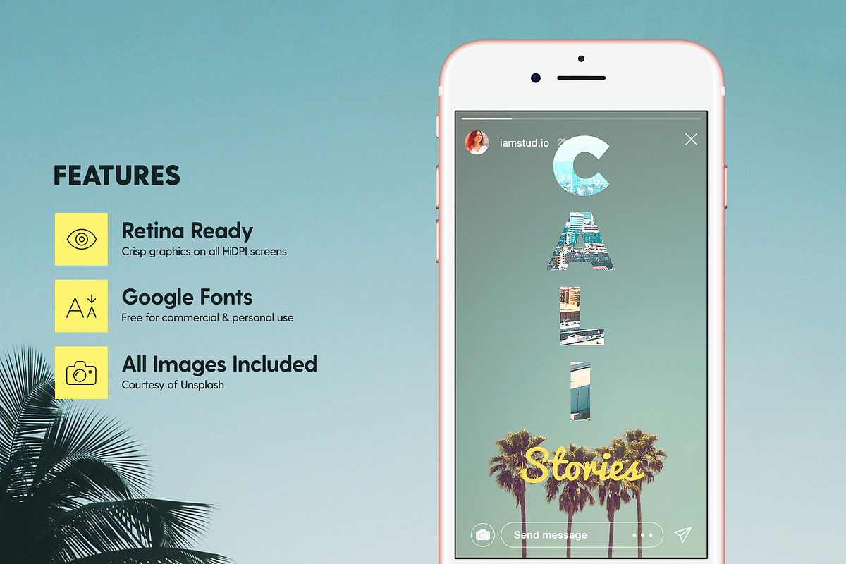 SALE 2in1 California Love Edition, a Social Media Template by The Wedding Shop (Photo 6 of 14)