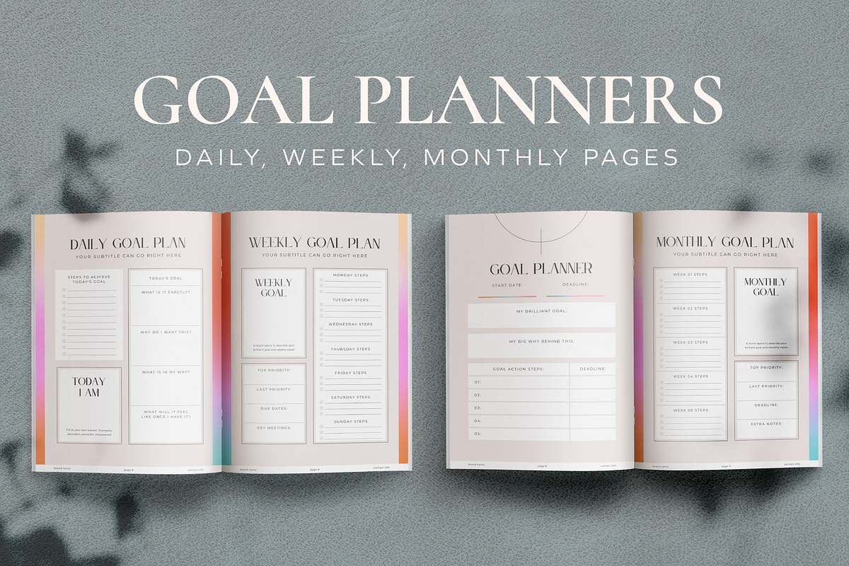 2026 Journal Planner Canva Template, a Magazine Template by Studio Soluna (Photo 7 of 14)