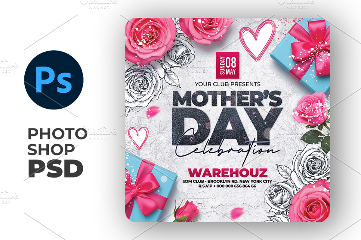 Mother's Day Flyer, a Flyer Template by Artonix (Photo 2 of 4)