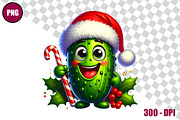 Christmas Pickles Clipart Bundle, a Decorative Illustration by taramija (Thumbnail 15 of 26)