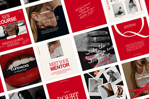 Social Media Templates Canva, a Social Media Template by The Soft Voice