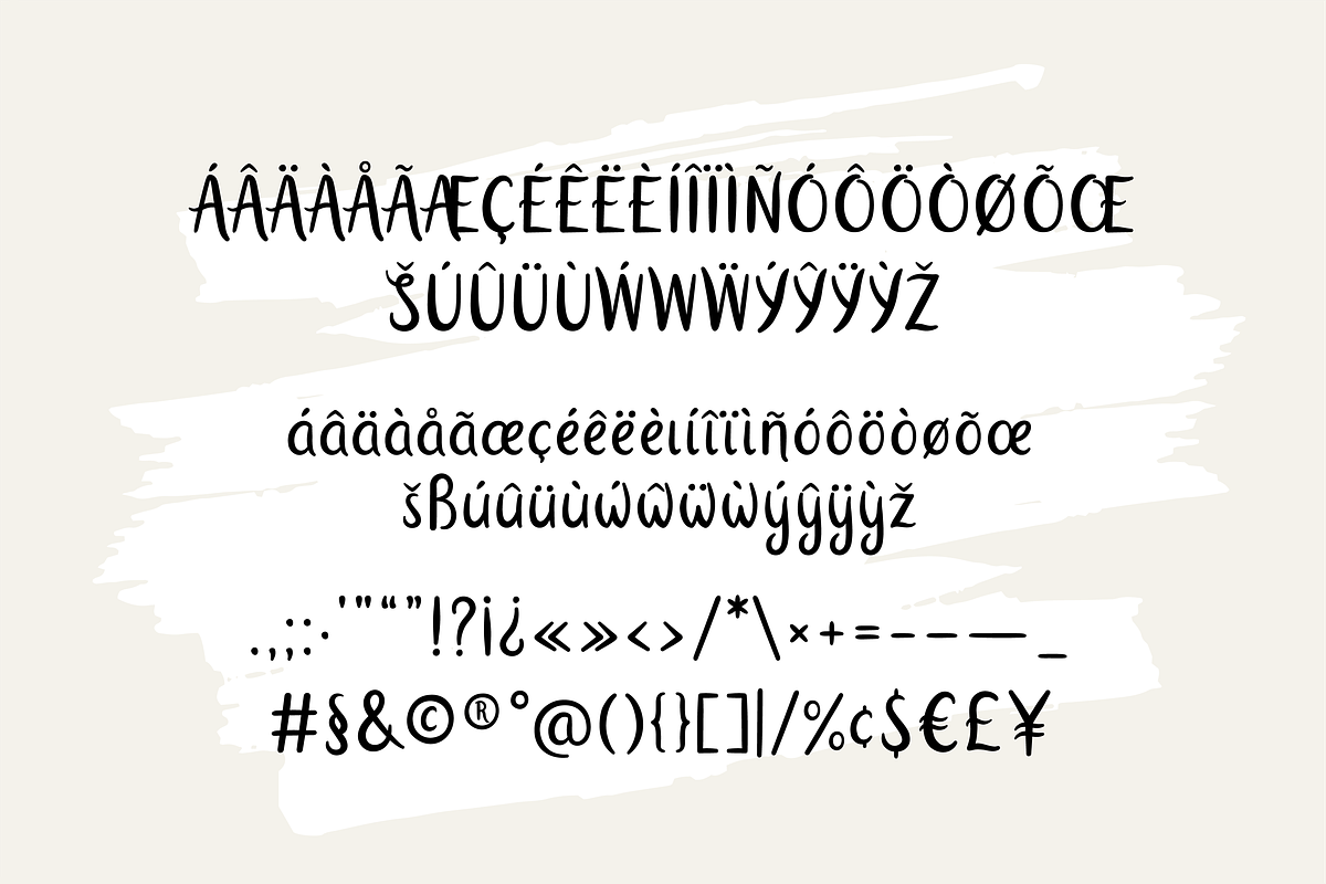 Haworthia. Multilingual Script Font., a Script Font by Cmeree (Photo 7 of 7)