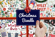Christmas Bundle: 4 in 1, an Animal Illustration by Gulnara Sabirova (Thumbnail 1 of 18)