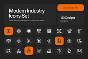 Animated Modern Industry Icons, a Solid Icon by Creative Stall (Thumbnail 1 of 4)