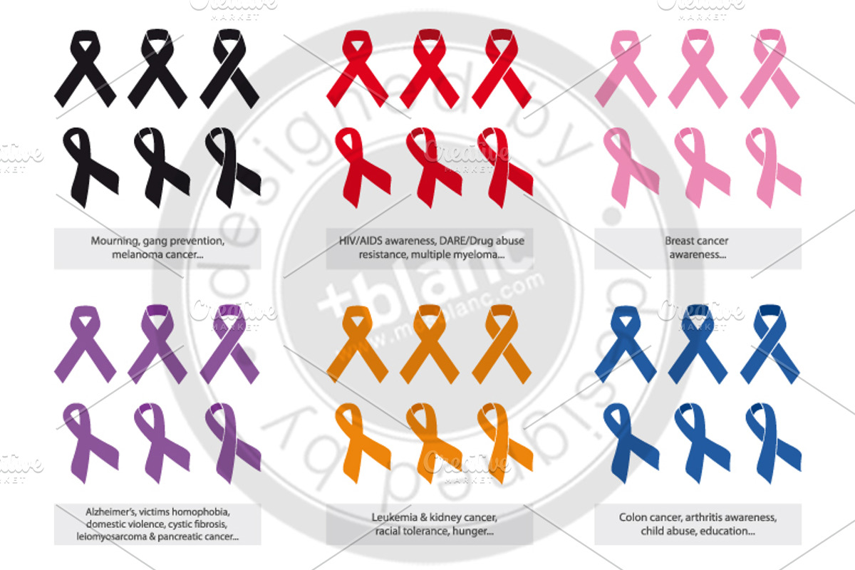 Awareness ribbons, an Icon by mesblanc (Photo 2 of 3)