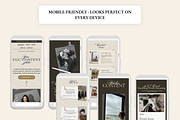 UGC Creator Beige Aesthetic One Page, a Marketing Template by AtelierDuVow (Thumbnail 5 of 10)