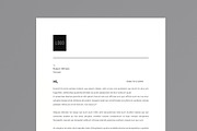 Professional Modern Minimalist, a Stationery Template by MightyDesign (Thumbnail 4 of 8)