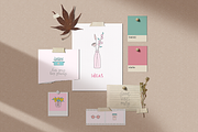 Pink Modern Retro, an Illustration by Purrga (Thumbnail 10 of 11)