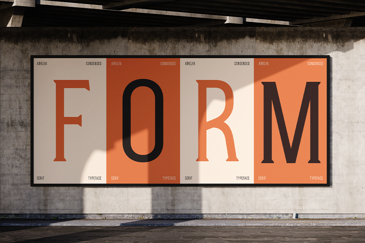 Athelya - Condensed Serif Font, a Serif Font by RagamKata (Photo 3 of 10)